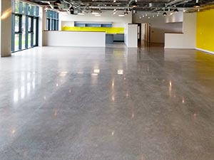 Industrial Polished Concrete Floor
